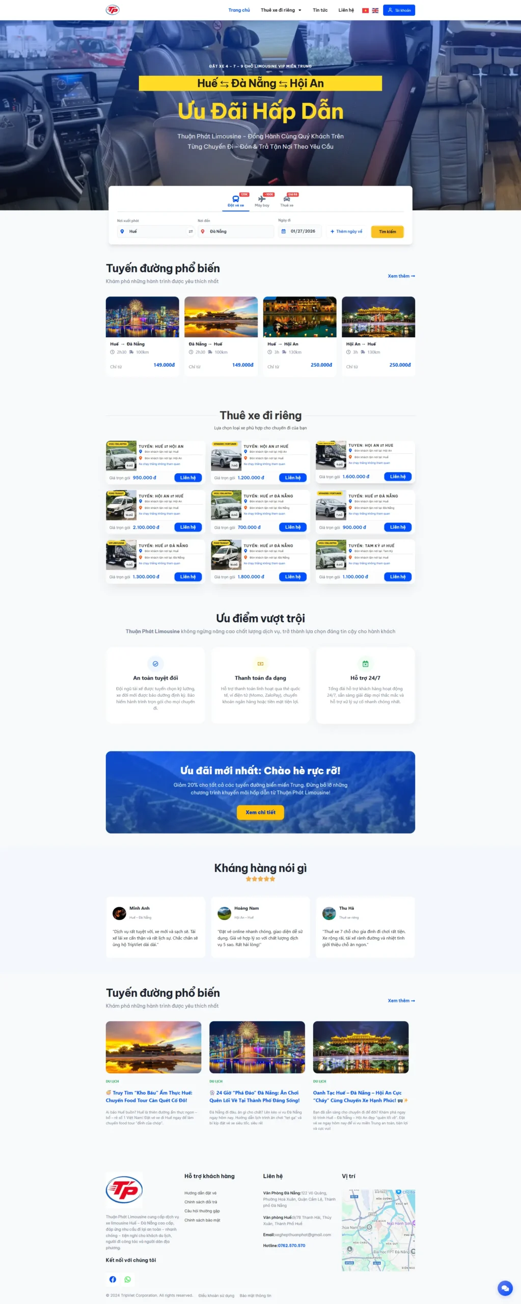 Thuanphatlimousine.com